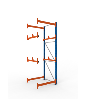 Kabeltrommelregal Anbauregal 3300×1100×1100 mm, 1.000 kg Fac