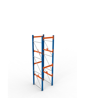 Kabeltrommelregal Grundregal 3800×900×1100 mm, 1.000 kg Fach
