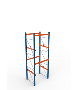 Kabeltrommelregal Grundregal 3800×1300×1100 mm, 1.000 kg Fac