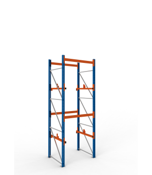 Kabeltrommelregal Grundregal 3800×1300×1100 mm, 1.000 kg Fac