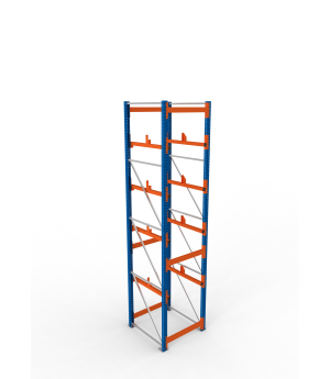 Kabeltrommelregal Grundregal 4400×900×1100 mm, 1.000 kg Fach