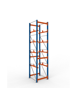Kabeltrommelregal Grundregal 4400×900×1100 mm, 1.000 kg Fach