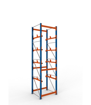 Kabeltrommelregal Grundregal 4400×1100×1100 mm, 1.000 kg Fac