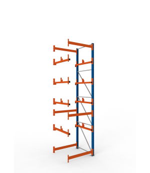 Kabeltrommelregal Anbauregal 4400×1100×1100 mm, 1.000 kg Fac