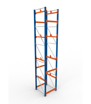 Kabeltrommelregal Grundregal 5500×900×1100 mm, 1.000 kg Fach