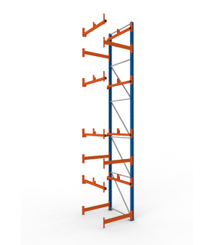 Kabeltrommelregal Anbauregal 5500×900×1100 mm, 1.000 kg Fach