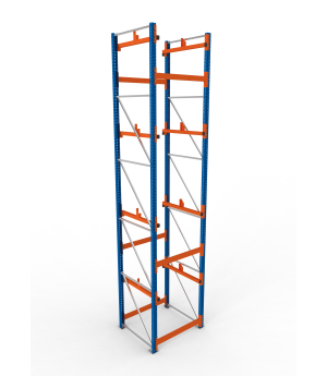 Kabeltrommelregal Grundregal 5500×1100×1100 mm, 1.000 kg Fac