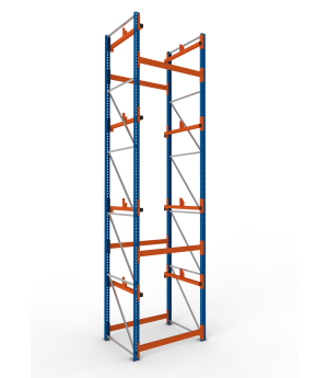 Kabeltrommelregal Grundregal 5500×1300×1100 mm, 1.000 kg Fac