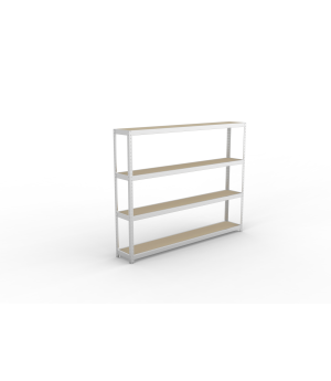 Weitspannregal Komplettregal 1970×2500×400 mm, 400 kg Fachla