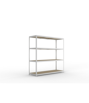 Weitspannregal Komplettregal 2470×2500×800 mm, 400 kg Fachla