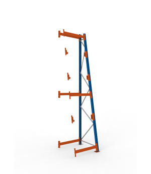 Kabeltrommelregal Anbauregal 4400×900×1100 mm, 750 kg Fachla