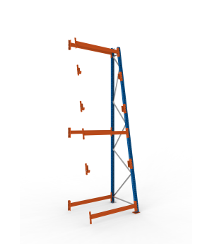 Kabeltrommelregal Anbauregal 4400×1300×1100 mm, 750 kg Fachl