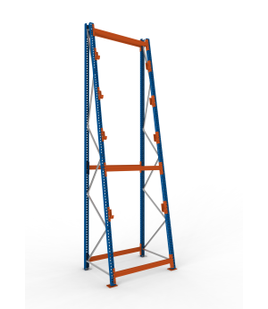 Kabeltrommelregal Grundregal 4900×1300×1100 mm, 750 kg Fachl