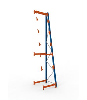Kabeltrommelregal Anbauregal 4900×900×1100 mm, 750 kg Fachla