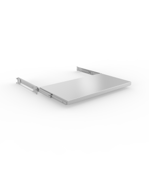 Fachboden ausziehbar CLIP 1000 x 500 mm verzinkt inkl. Auszu