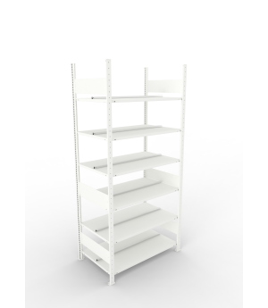 Büroregal Grundregal 2200×1000×600 mm, 144 Ordner – META