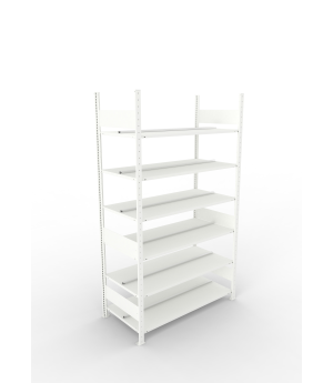 Büroregal Grundregal 2200×1250×600 mm, 180 Ordner – META