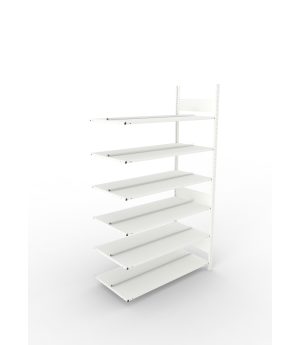 Büroregal Anbauregal 2200×1250×600 mm, 180 Ordner – META
