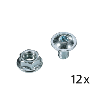 Zubehörset Schrauben/Muttern M6 12 Stück FIX/COMPACT – META