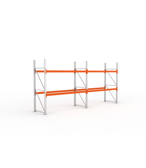 Palettenregal Komplettregal 2700×5655×1100 mm, 18 Stellplätz