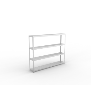 Weitspannregal Komplettregal 1970×2500×400 mm, 400 kg Fachla