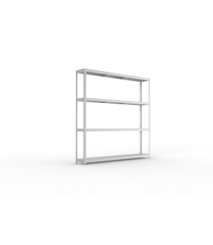 Weitspannregal Komplettregal 2470×2500×400 mm, 400 kg Fachla