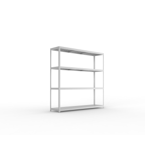 Weitspannregal Komplettregal 2470×2500×600 mm, 400 kg Fachla