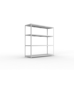 Weitspannregal Komplettregal 2470×2500×800 mm, 400 kg Fachla