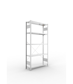 Fachbodenregal Grundregal 2000×1000×300 mm, 230 kg Fachlast 