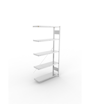 Fachbodenregal Anbauregal 2000×1000×300 mm, 230 kg Fachlast 