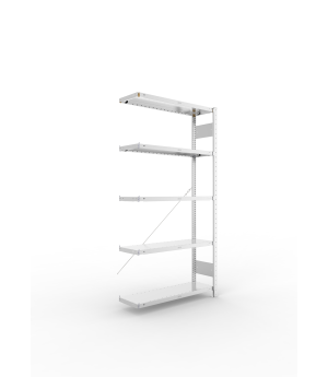 Fachbodenregal Anbauregal 2000×1000×300 mm, 230 kg Fachlast 