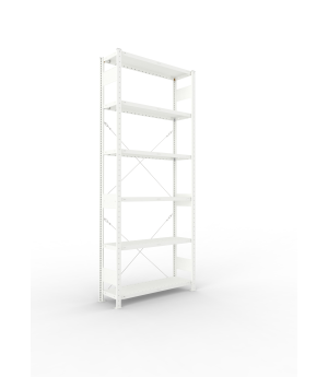 Fachbodenregal Grundregal 2500×1000×300 mm, 230 kg Fachlast 