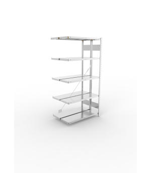 Fachbodenregal Anbauregal 2000×1000×300 mm, 230 kg Fachlast 