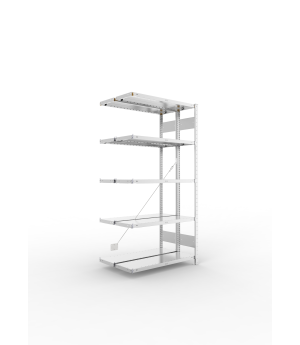 Fachbodenregal Anbauregal 2000×1000×300 mm, 230 kg Fachlast 