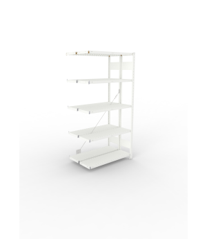 Fachbodenregal Anbauregal 2000×1000×300 mm, 230 kg Fachlast 