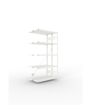 Fachbodenregal Anbauregal 2000×1000×300 mm, 230 kg Fachlast 