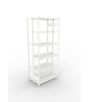 Fachbodenregal Grundregal 2500×1000×300 mm, 230 kg Fachlast 