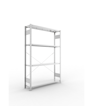 Fachbodenregal Grundregal 2000×1300×300 mm, 230 kg Fachlast 