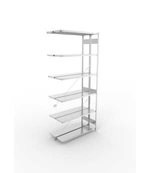Fachbodenregal Anbauregal 3000×1300×300 mm, 230 kg Fachlast 