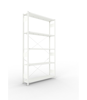 Fachbodenregal Grundregal 2500×1300×300 mm, 230 kg Fachlast 