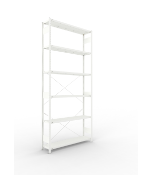 Fachbodenregal Grundregal 3000×1300×300 mm, 230 kg Fachlast 