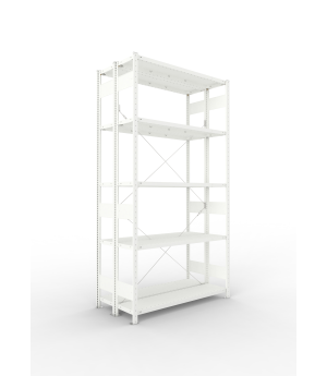 Fachbodenregal Grundregal 2500×1300×300 mm, 230 kg Fachlast 