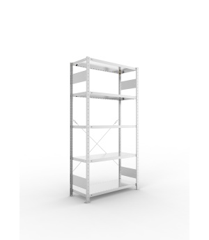 Fachbodenregal Grundregal 2000×1000×400 mm, 230 kg Fachlast – META