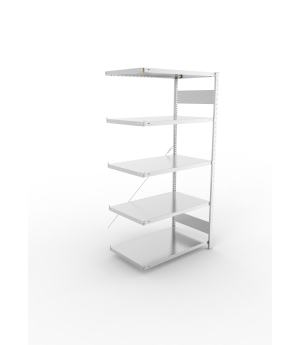 Fachbodenregal Anbauregal 2000×1000×600 mm, 230 kg Fachlast 