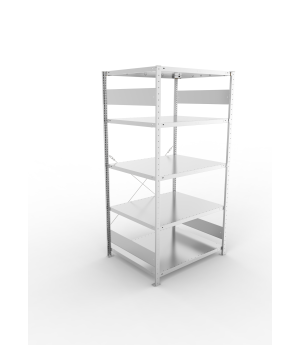 Fachbodenregal Grundregal 2000×1000×800 mm, 230 kg Fachlast 