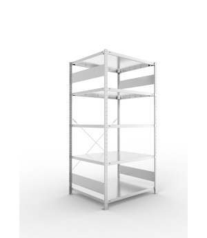 Fachbodenregal Grundregal 2000×1000×800 mm, 230 kg Fachlast 