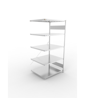 Fachbodenregal Anbauregal 2000×1000×800 mm, 230 kg Fachlast 