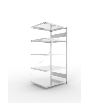 Fachbodenregal Anbauregal 2000×1000×800 mm, 230 kg Fachlast 