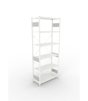 Fachbodenregal Grundregal 2500×1000×400 mm, 230 kg Fachlast 