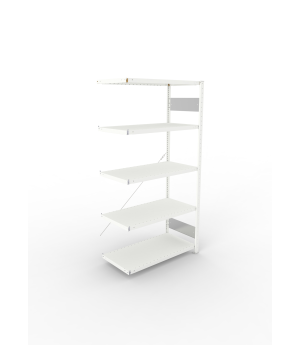 Fachbodenregal Anbauregal 2000×1000×500 mm, 230 kg Fachlast 